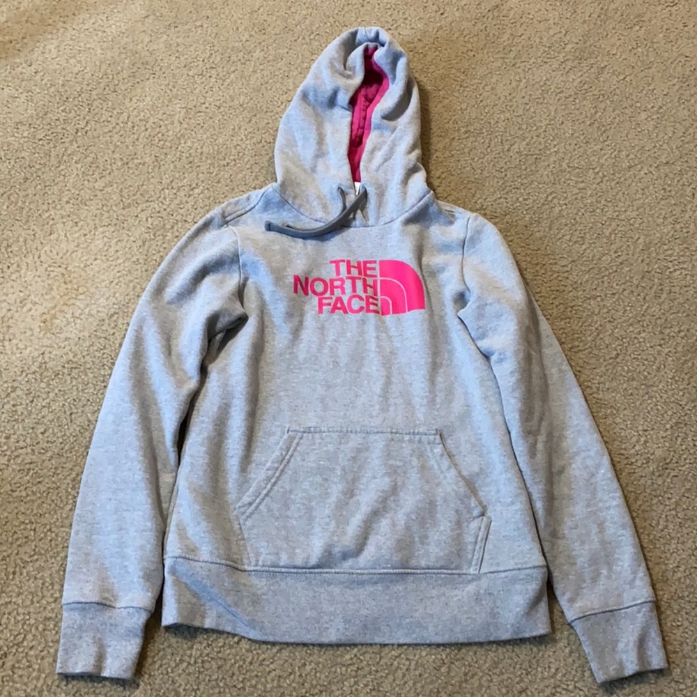 The North Face sweatshirt